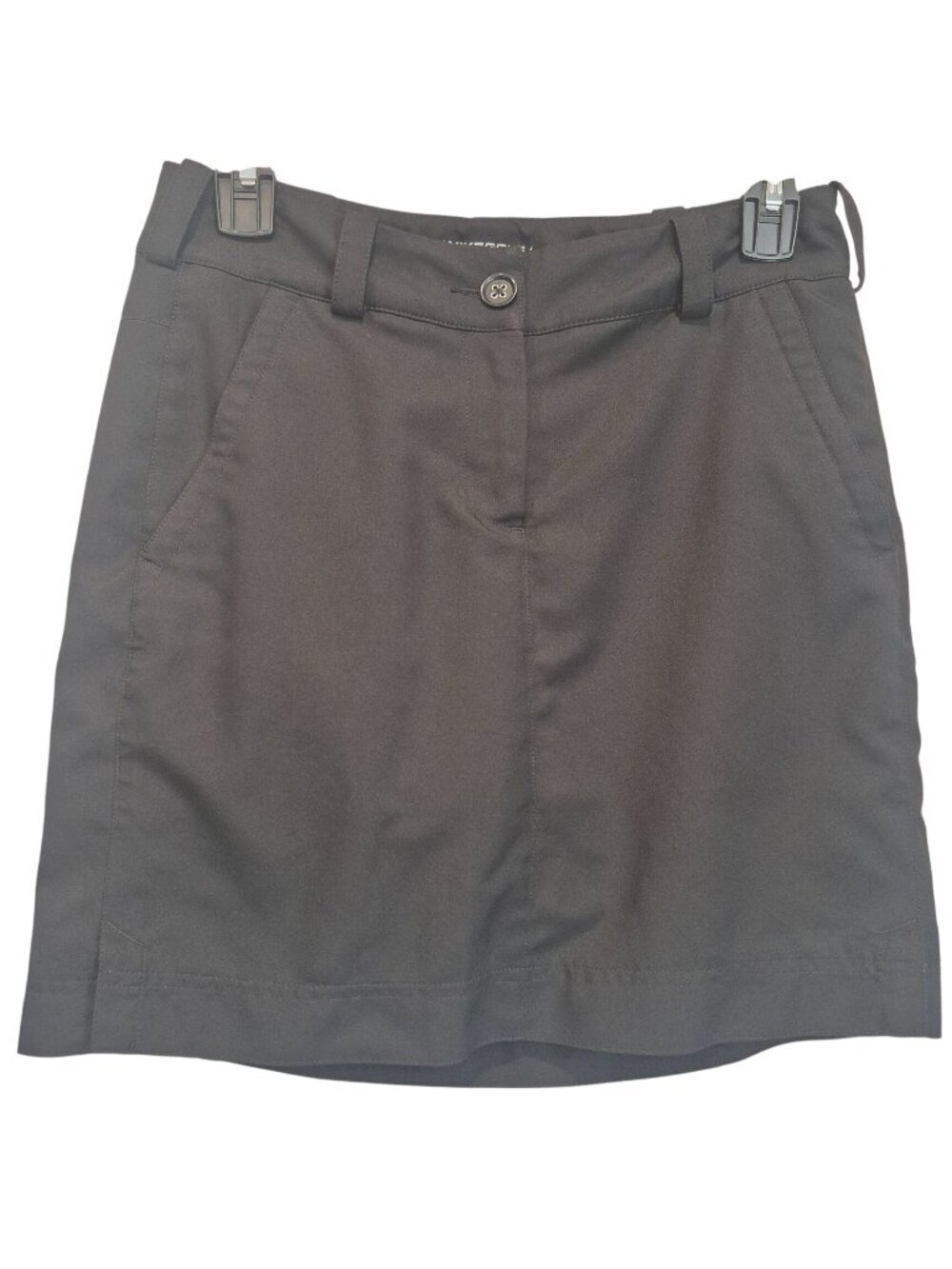 Nike Golf Black Dri-Fit Tour Performance Skort Preppy Skirt Womens 2